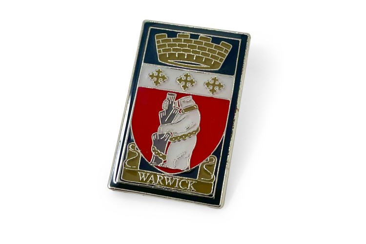 Castle Cat Bear & Ragged Staff Pin Badge