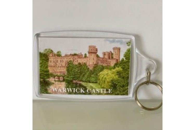 Warwick Castle Key Ring by Kevin Robinson