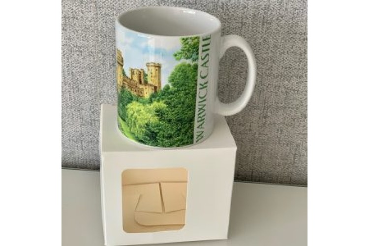 Warwick Castle Mug by Kevin Robinson