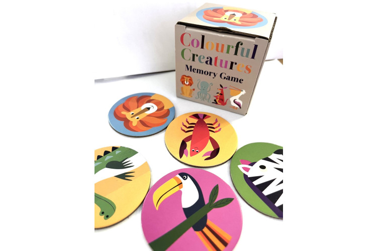 Colourful Creatures Memory Game