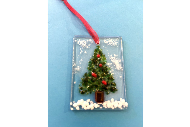 Little Orchard Glass Frit Christmas Tree