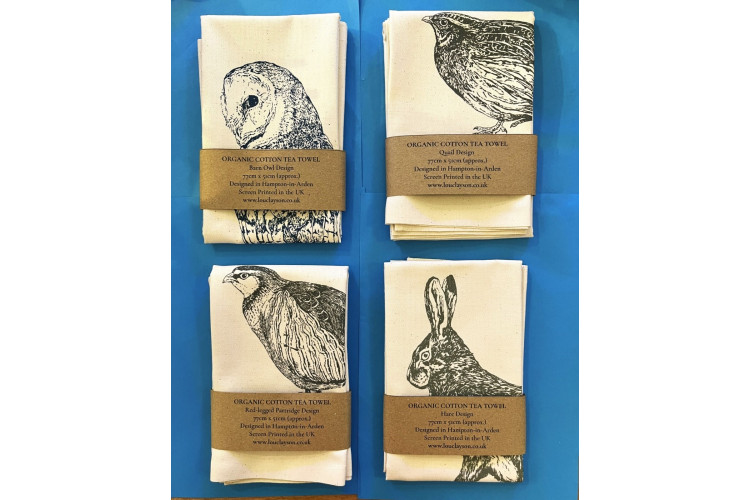 Lou Clayson Organic Cotton Tea Towel