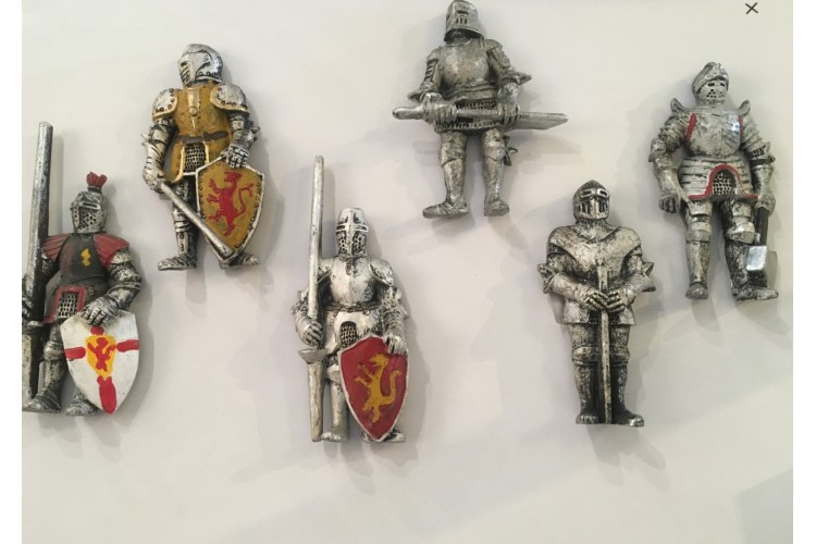 Medieval Knight Fridge Magnet choose model
