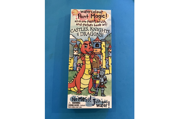 Paint Magic Castles, Knights & Dragons