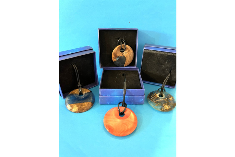 Paul Fryer Wood Pendant