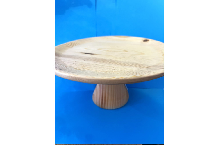 Robert Green Wooden Cake Stand
