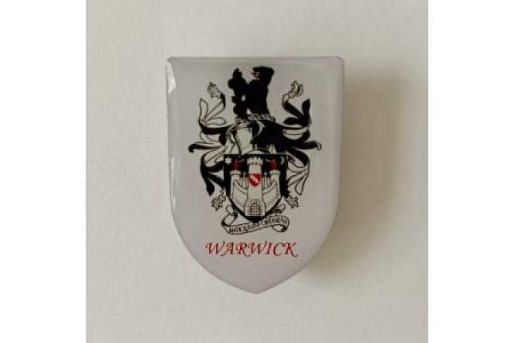 Warwick Town Crest Pin Badge