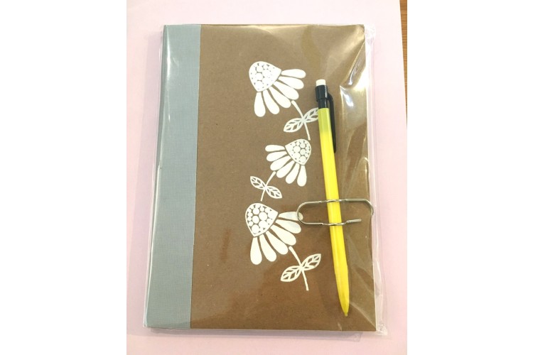 Denise Stanton Unlined Screen Printed Sketchbook